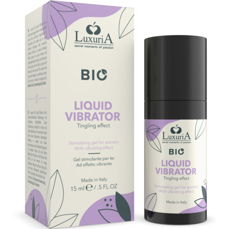 INTIMATELINE LUXURIA - GEL BIO ESTIMULANTE PARA ELA EFEITO VIBRATÓRIO 15 ML