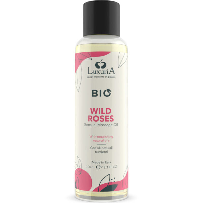 INTIMATELINE LUXURIA - ÓLEO DE MASSAGEM BIO WILD ROSES 100 ML