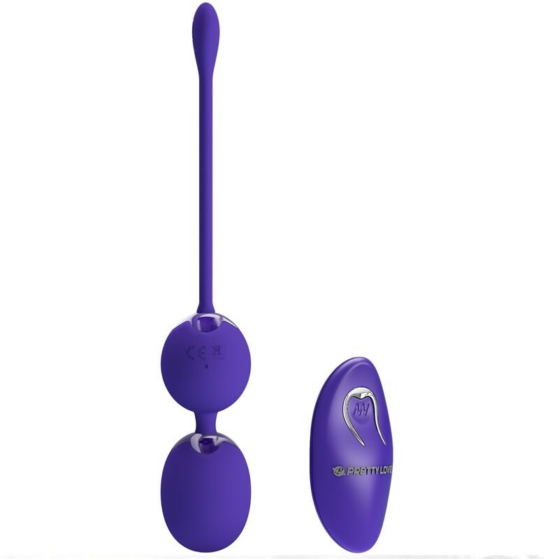 PRETTY LOVE - WILLIE YOUTH BALLS REMOTE CONTROL &amp; VIBRATION VIOLET