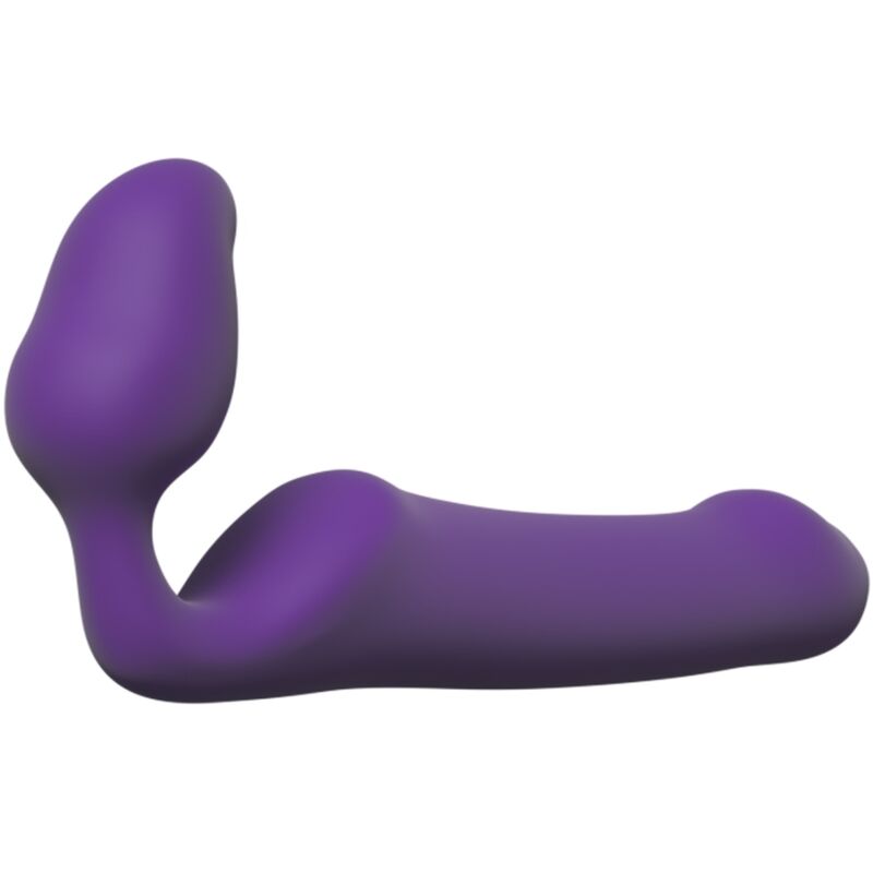 ADRIEN LASTIC - QUEENS FLEXÍVEL STRAP-ON VIOLETA TAMANHO L