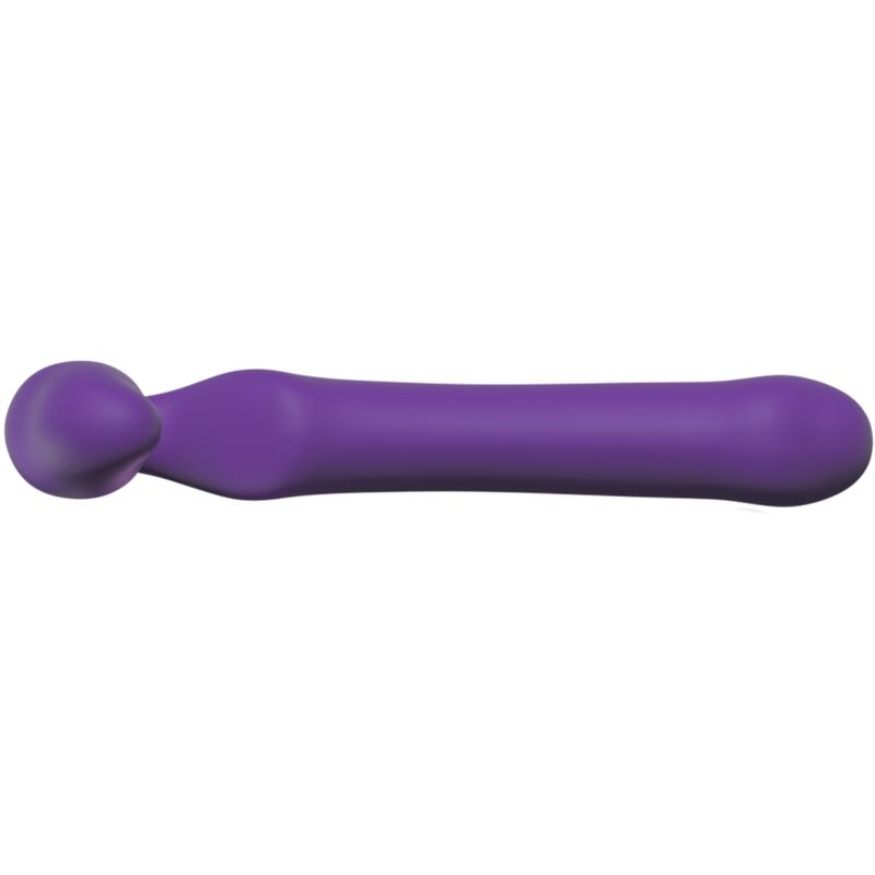 ADRIEN LASTIC - QUEENS FLEXÍVEL STRAP-ON VIOLETA TAMANHO L