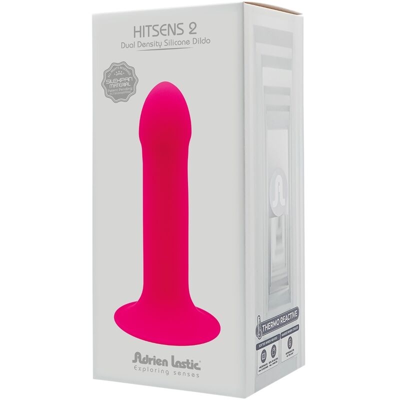 ADRIEN LASTIC - HITSENS 2 DILDO DE SILICONE ROSA