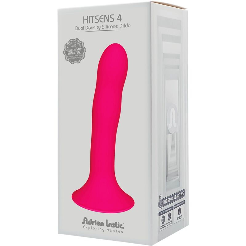 ADRIEN LASTIC - HITSENS 4 DILDO DE SILICONE FÚCSIA