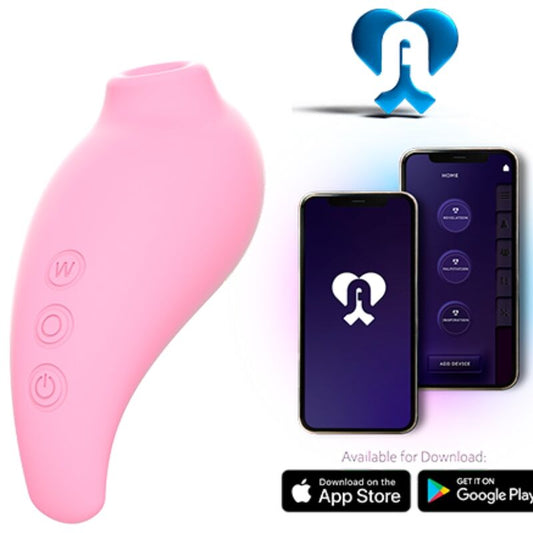 ADRIEN LASTIC - REVELATION PINK CLITORIS SUCKER - FREE APP