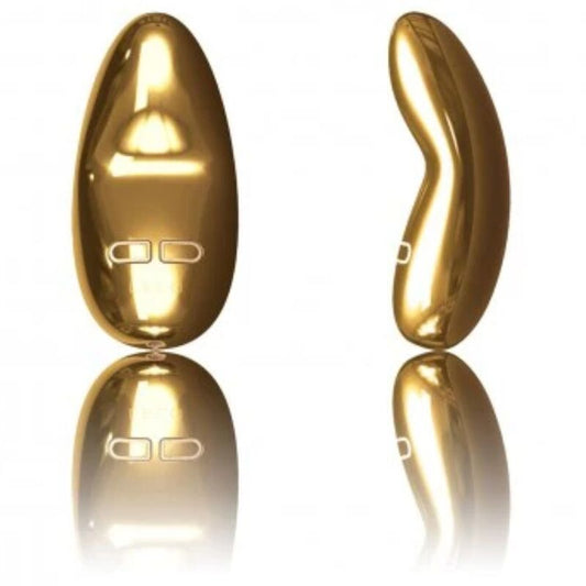 LELO - MASTURBADOR VIBRATÓRIO YVA EM DOURADO