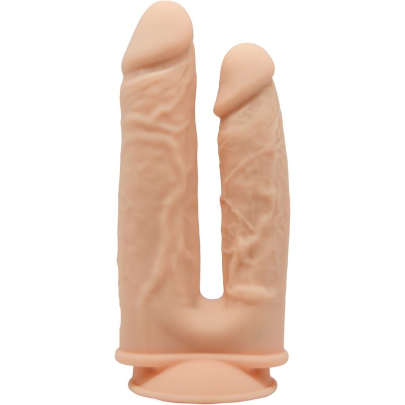 SILEXD - MODEL 1 REALISTIC PENIS DOUBLE PENETRATION PREMIUM SILICONE SILEXPAN 17.5 / 19.5 CM