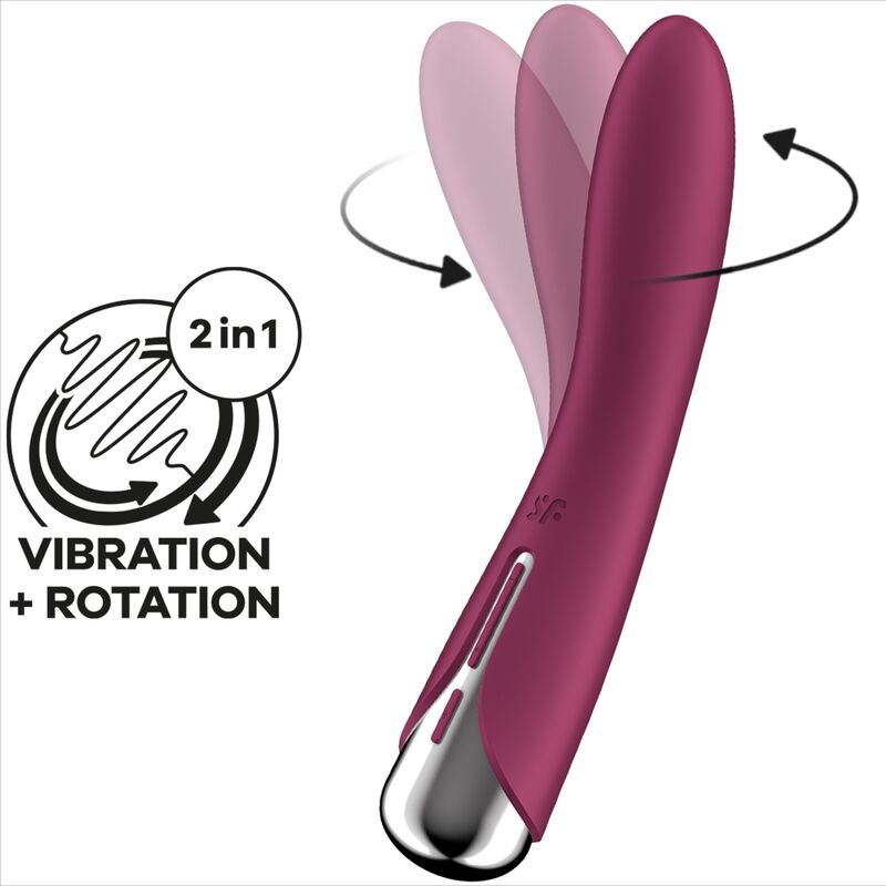 SATISFYER - SPINNING VIBE 1 VIBRADOR G-SPOT G-SPOT BEGE