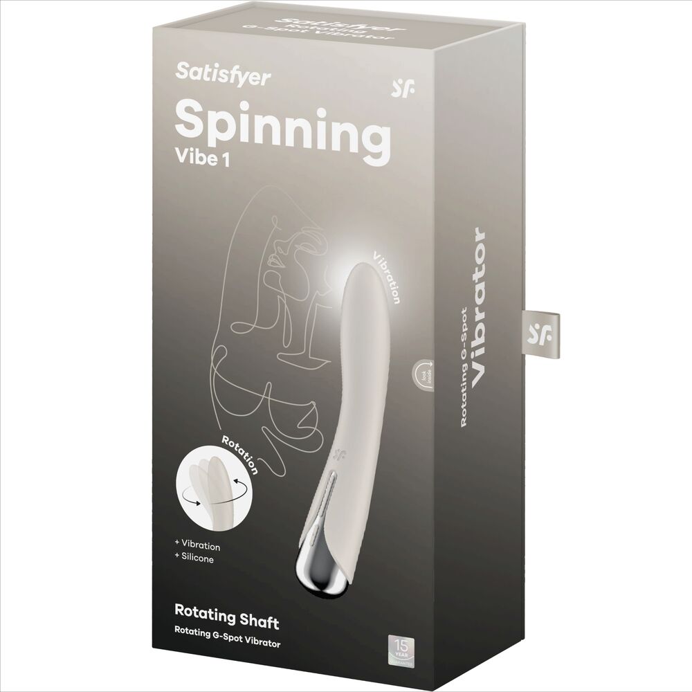 SATISFYER - SPINNING VIBE 1 VIBRADOR G-SPOT G-SPOT BEGE