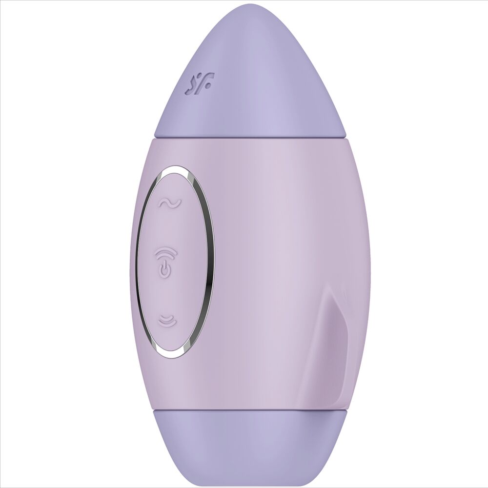 SATISFYER - MISSION CONTROL LILAC SMALL DOUBLE PULSE VIBRATOR