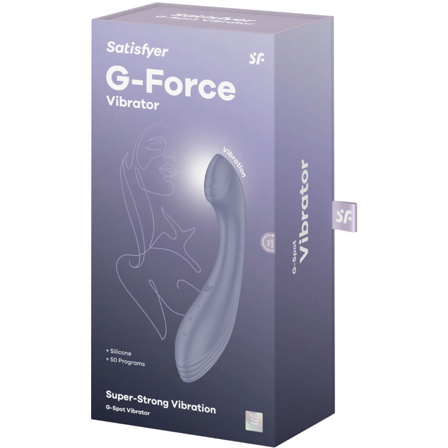 SATISFYER - G-FORCE VIBRATING G-SPOT STIMULATOR PINK