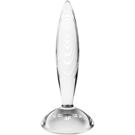 SATISFYER - PLUG ANAL DE CRISTAL BRILHANTES