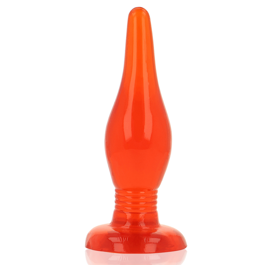 BAILE - PLUG ANAL VERMELHO SOFT TOUCH 14,2 CM