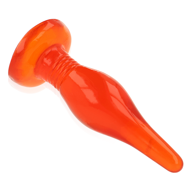 BAILE - PLUG ANAL VERMELHO SOFT TOUCH 14,2 CM