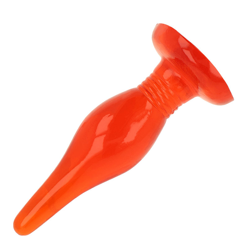 BAILE - PLUG ANAL VERMELHO SOFT TOUCH 14,2 CM