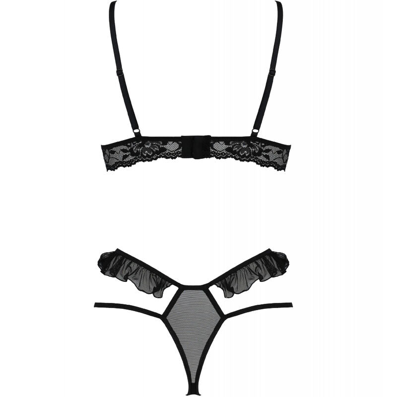 PASSION - DOLLY SET DUAS PEÇAS PRETO S/M