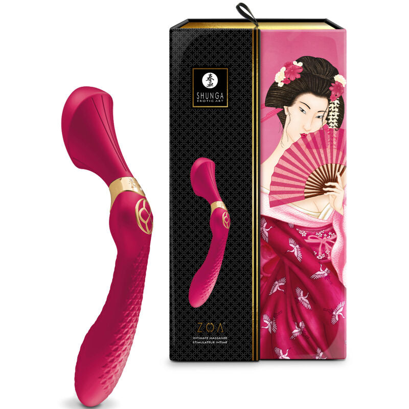 SHUNGA - ZOA MASSAGEADOR ÍNTIMO ROSA