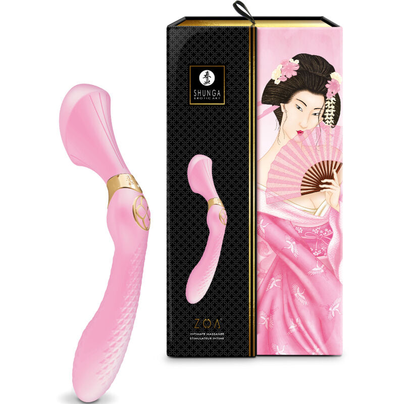 SHUNGA - ZOA MASSAGEADOR ÍNTIMO ROSA