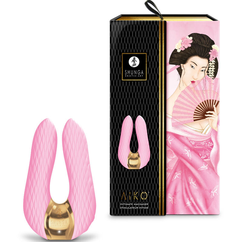 SHUNGA - AIKO MASSAGEADOR ÍNTIMO ROSA