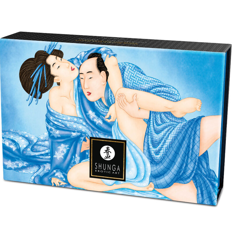 SHUNGA - KIT DE PÓ DE MASSAGEM COMESTÍVEL DE COCO