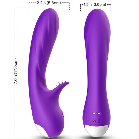 ARMONY - VIBRADOR ROMANCE COM ESTIMULADOR VIOLETA