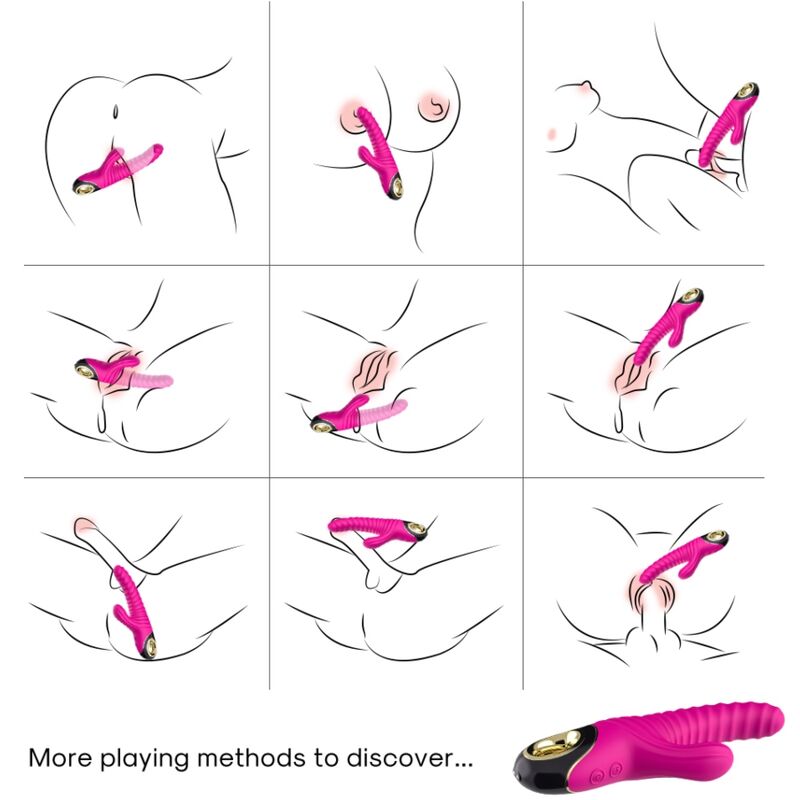 ARMONY - ETERNITY FUCHSIA SILICONE VIBRATOR