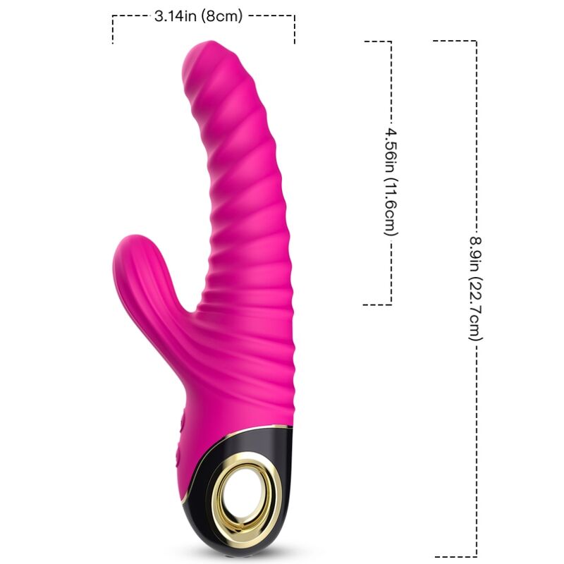 ARMONY - VIBRADOR DE SILICONE FÚCSIA ETERNITY