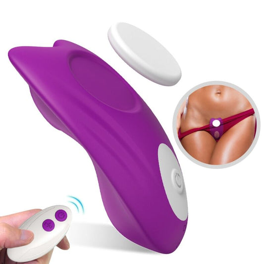 ARMONY - CALCINHA BORBOLETA VIBRADOR CONTROLE REMOTO VIOLETA