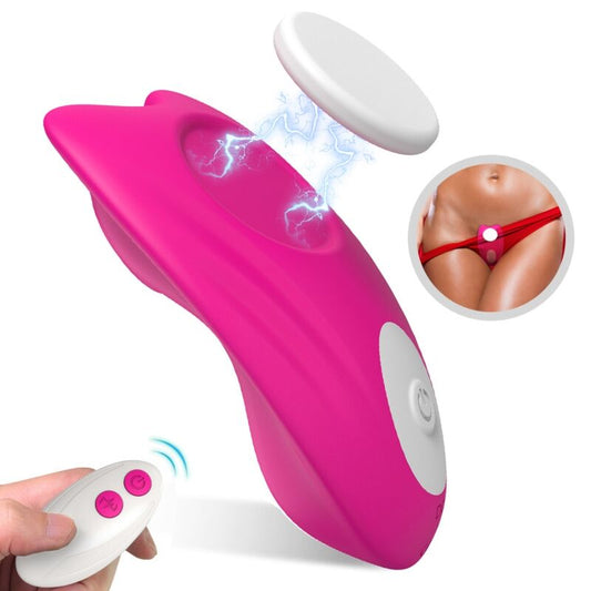 ARMONY - CALCINHA BORBOLETA VIBRADOR CONTROLE REMOTO ROSA