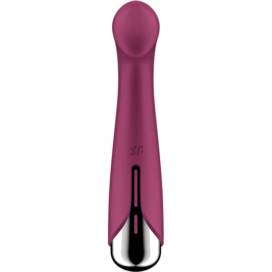 SATISFYER - SPINNING G-SPORT 1 VIBRATOR ROTATOR RED