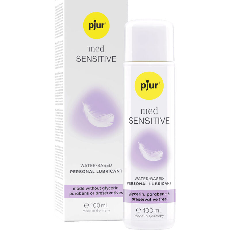 PJUR - MED SENSITIVE GLIDE LUBRIFICANTE À BASE DE ÁGUA 100 ML