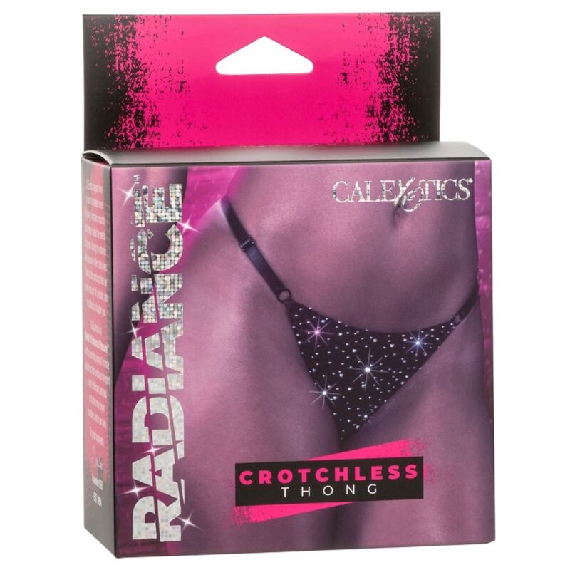 CALEXOTICS - TANGA CROTCHLESS RADIANCE COM STRASS