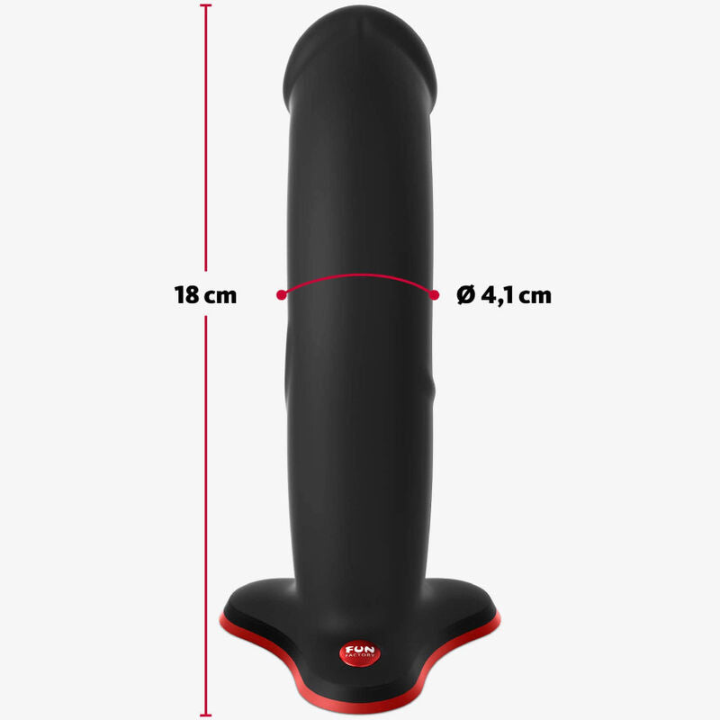 FUN FACTORY - O DILDO REALISTA PRETO BOSS