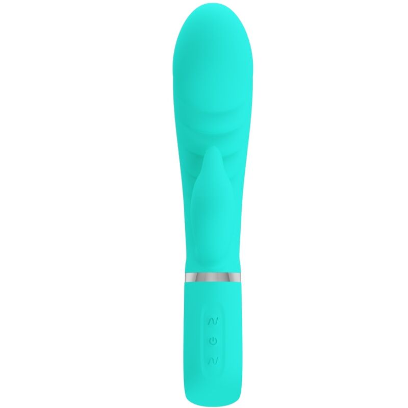 PRETTY LOVE - PRESCOTT MULTIFUNCIONAL VIBRADOR PONTO G VERDE ÁGUA