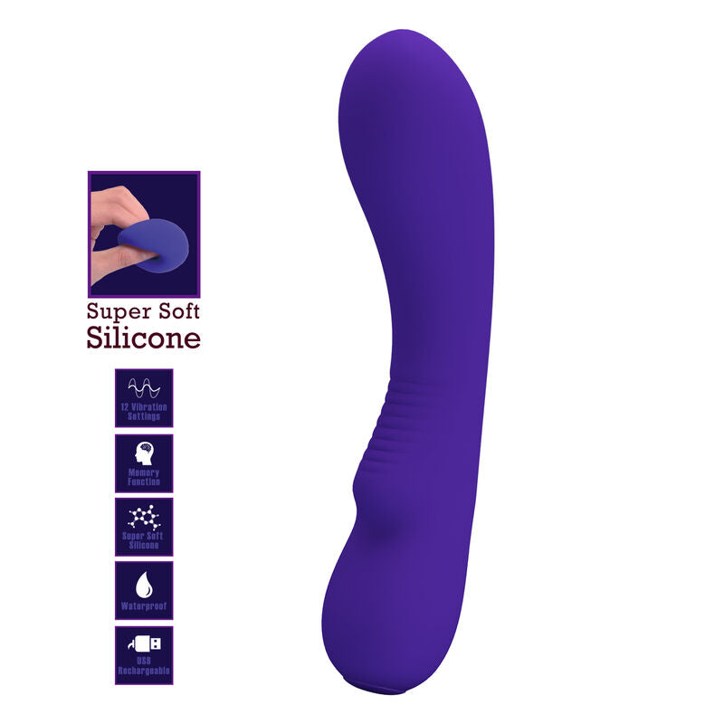 PRETTY LOVE - VIBRADOR RECARREGÁVEL PRESCOTT LILAC