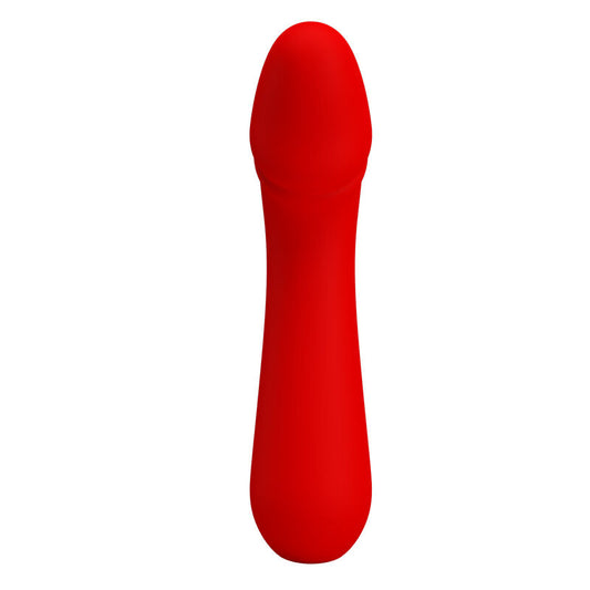 PRETTY LOVE - VIBRADOR RECARREGÁVEL CETUS VERMELHO