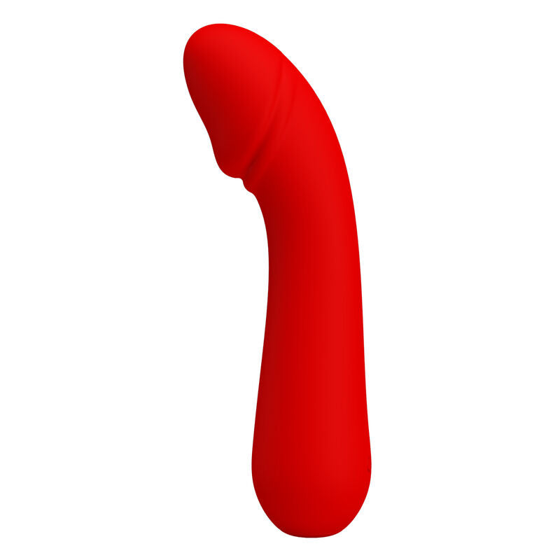 PRETTY LOVE - CETUS RECHARGEABLE VIBRATOR RED