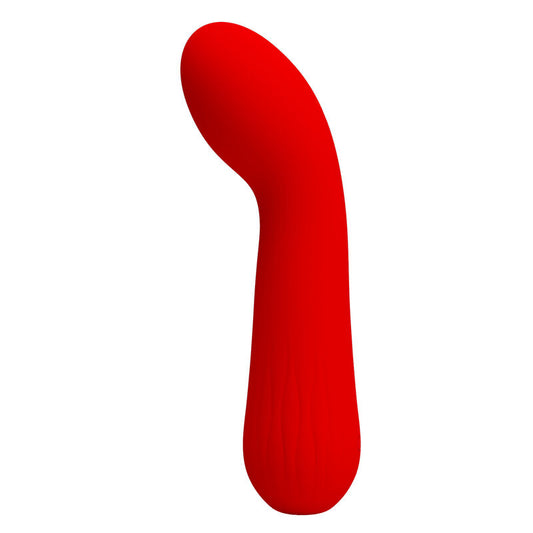 PRETTY LOVE - VIBRADOR RECARREGÁVEL FAUN VERMELHO