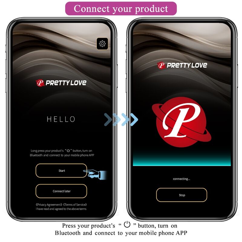 PRETTY LOVE - JAYLEEN VIBRATOR APP REMOTE CONTROL LILAC