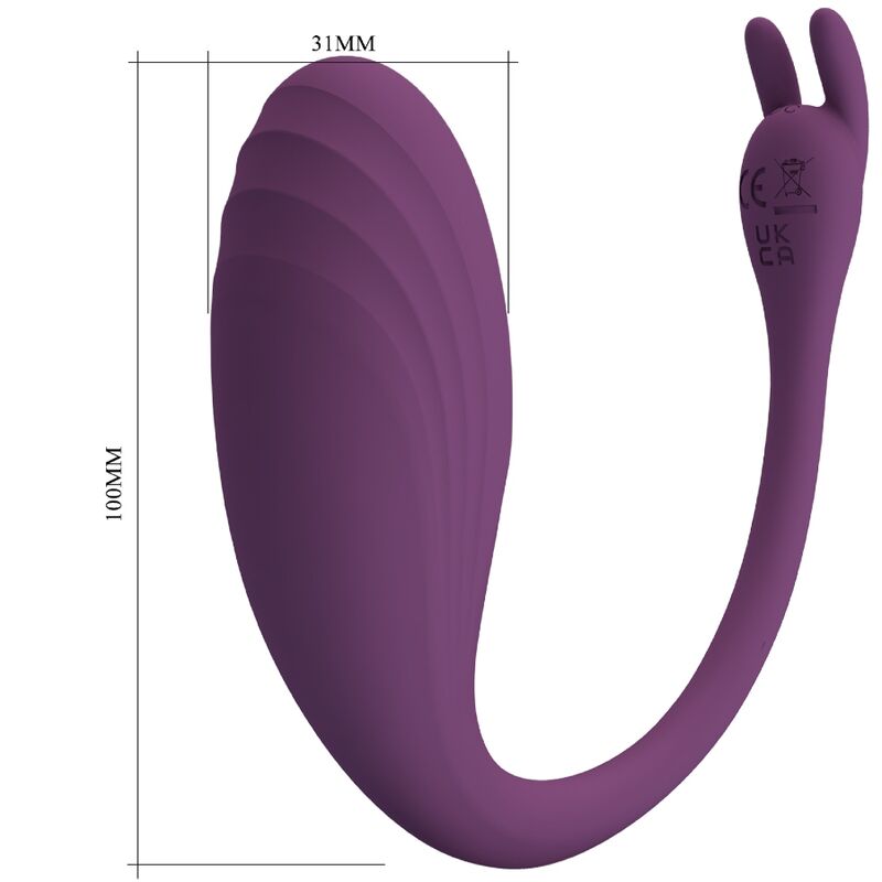 PRETTY LOVE - CATALINA VIBRATOR APP REMOTE CONTROL LILAC