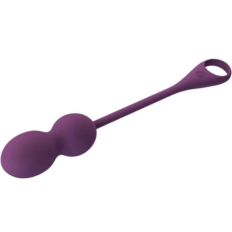 PRETTY LOVE - ELVIRA KEGEL BALLS APP CONTROLE REMOTO ROXO