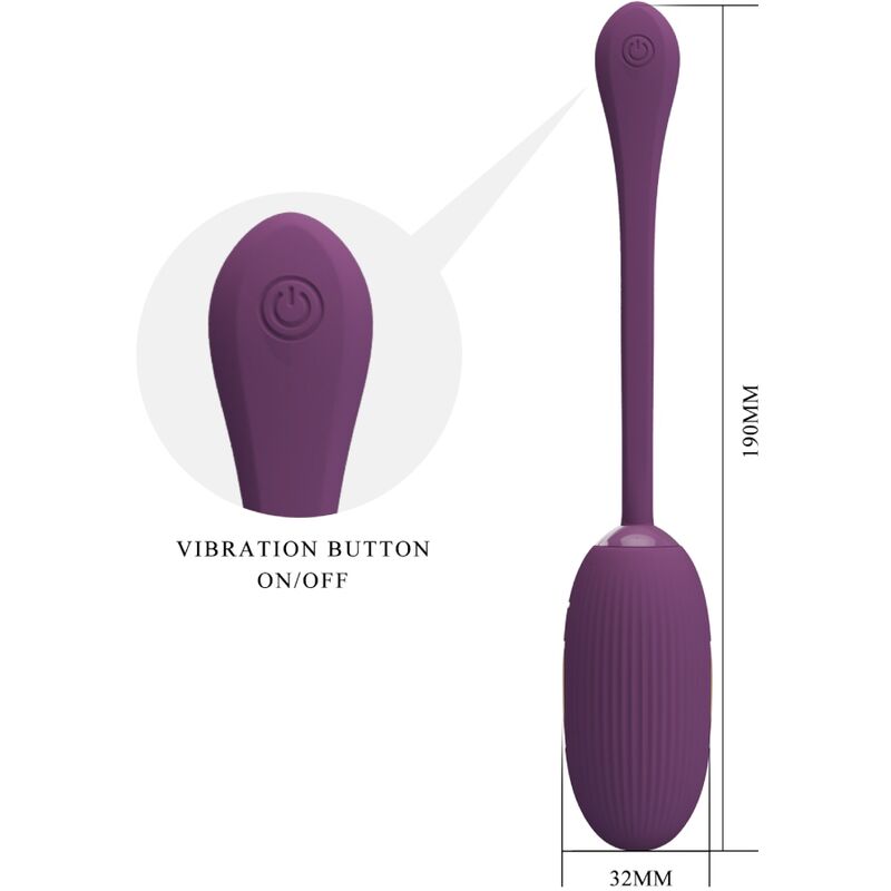 PRETTY LOVE - DOREEN RECHARGEABLE VIBRATING EGG LILAC