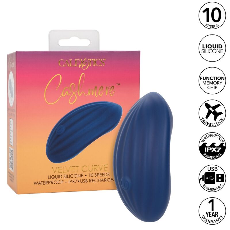 CALEXOTICS - CASHMERE VELUDO CURVE AZUL