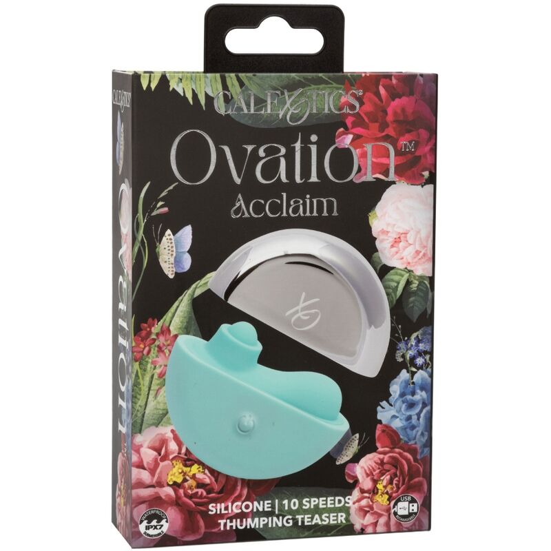 CALEXOTICS - ESTIMULADOR OVATION ACCLAIM VERDE ÁGUA