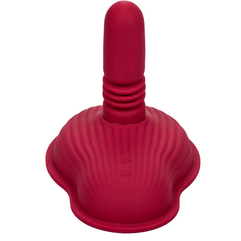 CALEXOTICS - RIDER DUAL MOTOR MASSAGER CONTROLE REMOTO VERMELHO