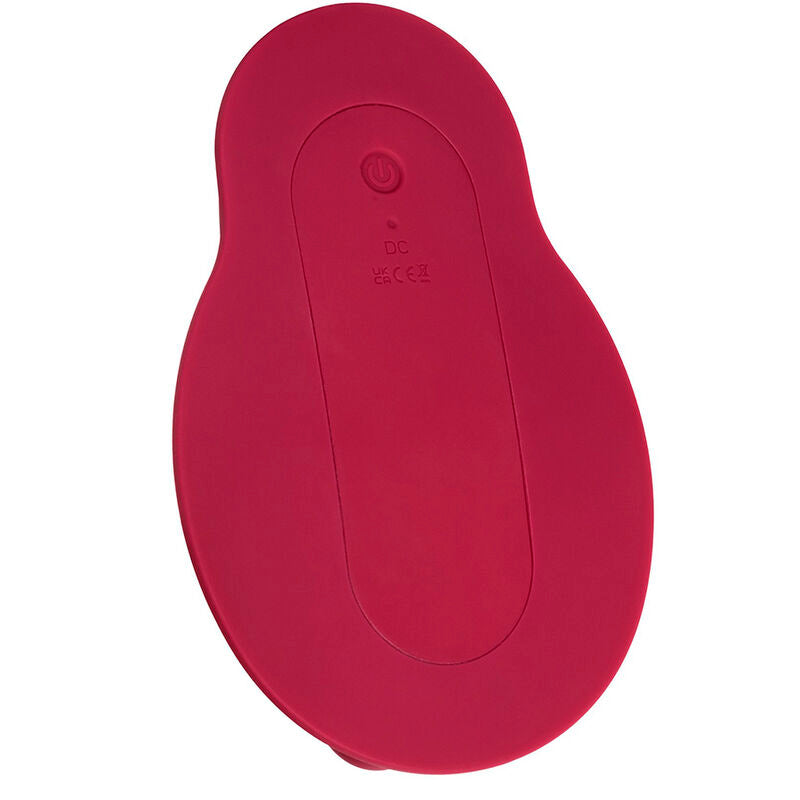 CALEXOTICS - RIDER DUAL MOTOR MASSAGER CONTROLE REMOTO VERMELHO