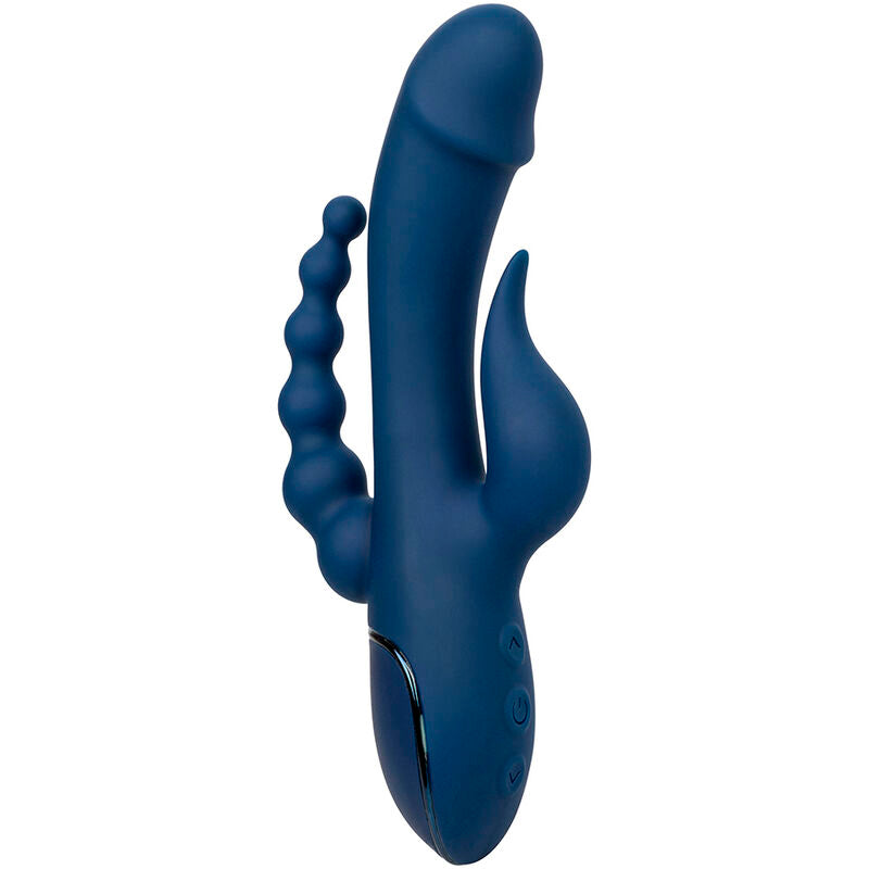 CALEXOTICS - VIBRADOR TRIPLO ORGASMO AZUL