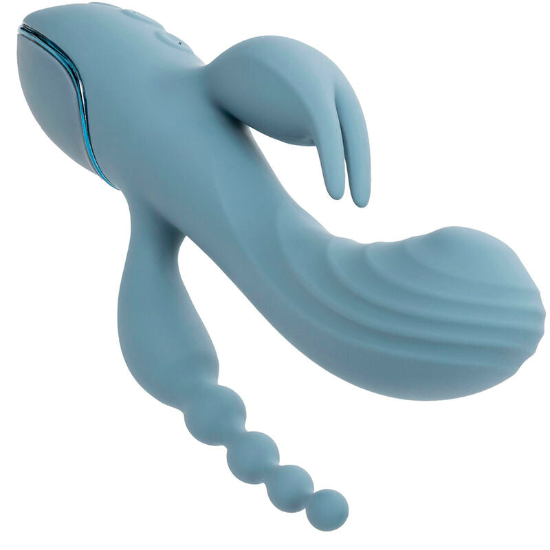 CALEXOTICS - TRIPLE ECSTASY VIBRATOR GREY