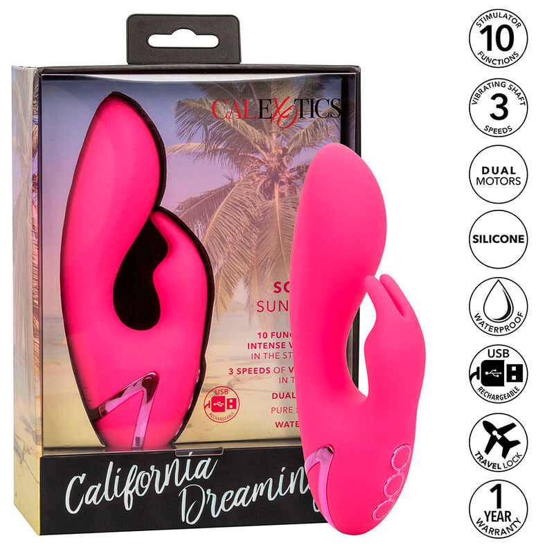 CALEXOTICS - SO. CAL SUSHINE VIBRATOR RABBIT FUCHSIA BY CALIFORNIA DREAMING