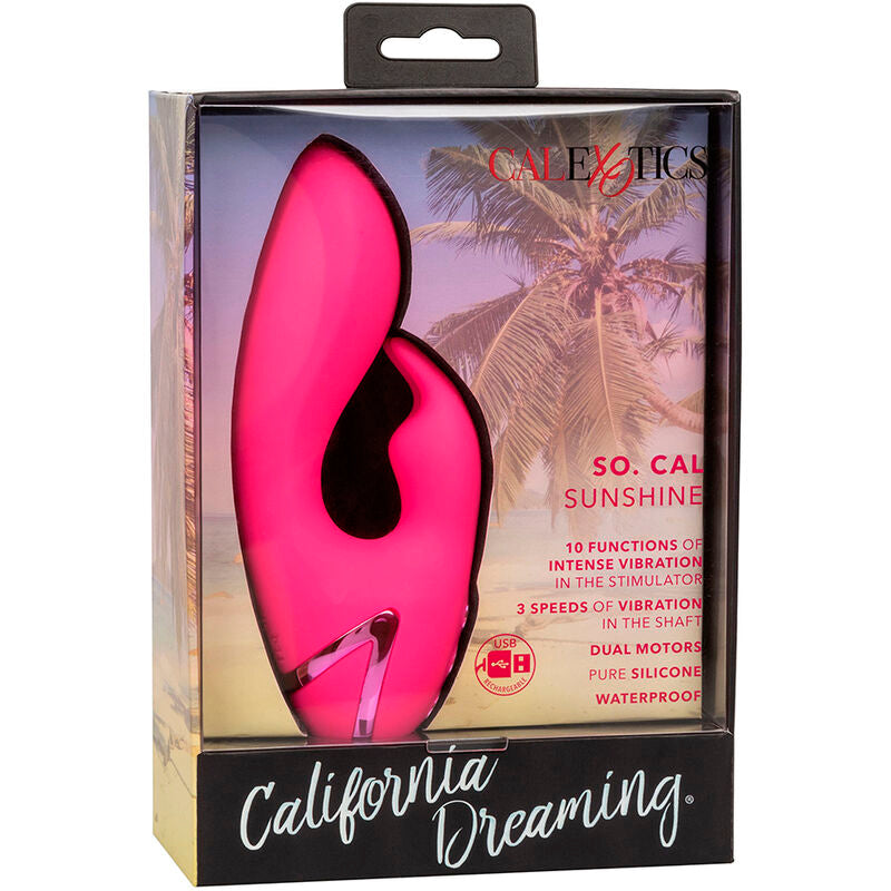 CALEXOTICS - SO. CAL SUSHINE VIBRATOR RABBIT FUCHSIA BY CALIFORNIA DREAMING