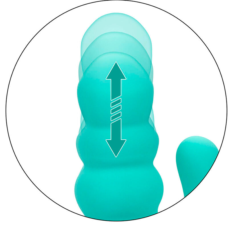 CALEXOTICS - DEL MAR DIVA VIBRATOR RABBIT WATER GREEN BY CALIFORNIA DREAMING